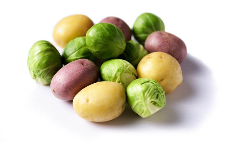 Brussels Sprouts & Baby Potatoes